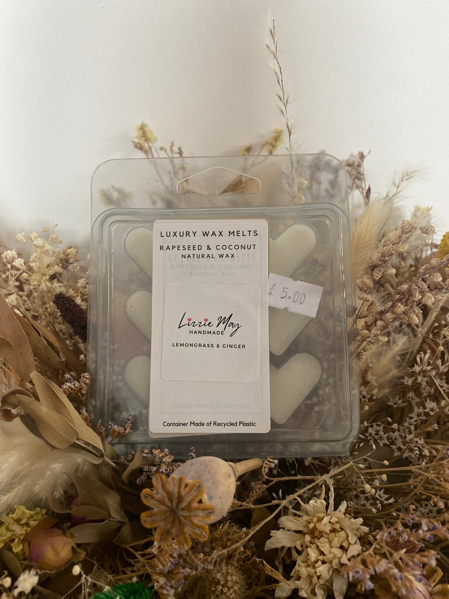 Lizzie May Lemongrass & Ginger Wax Melts