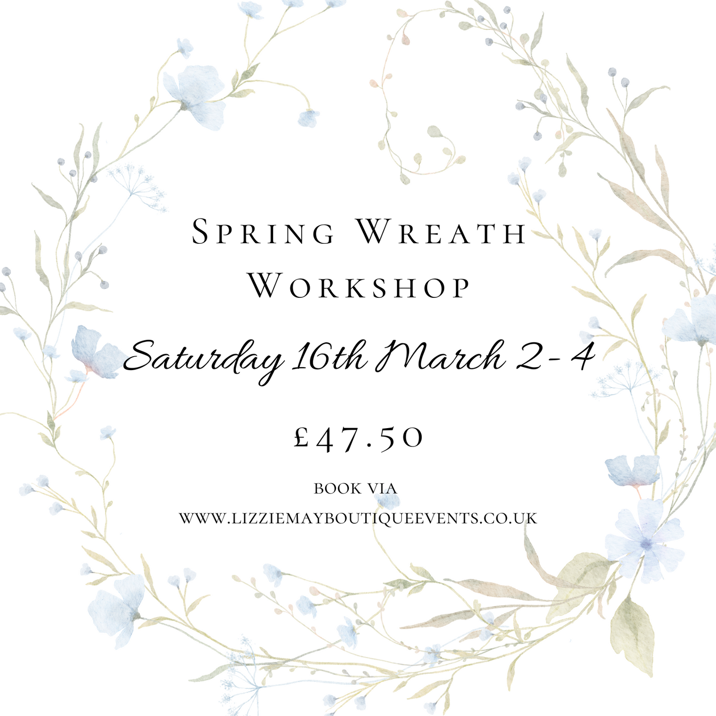 Spring Wreath Workshop